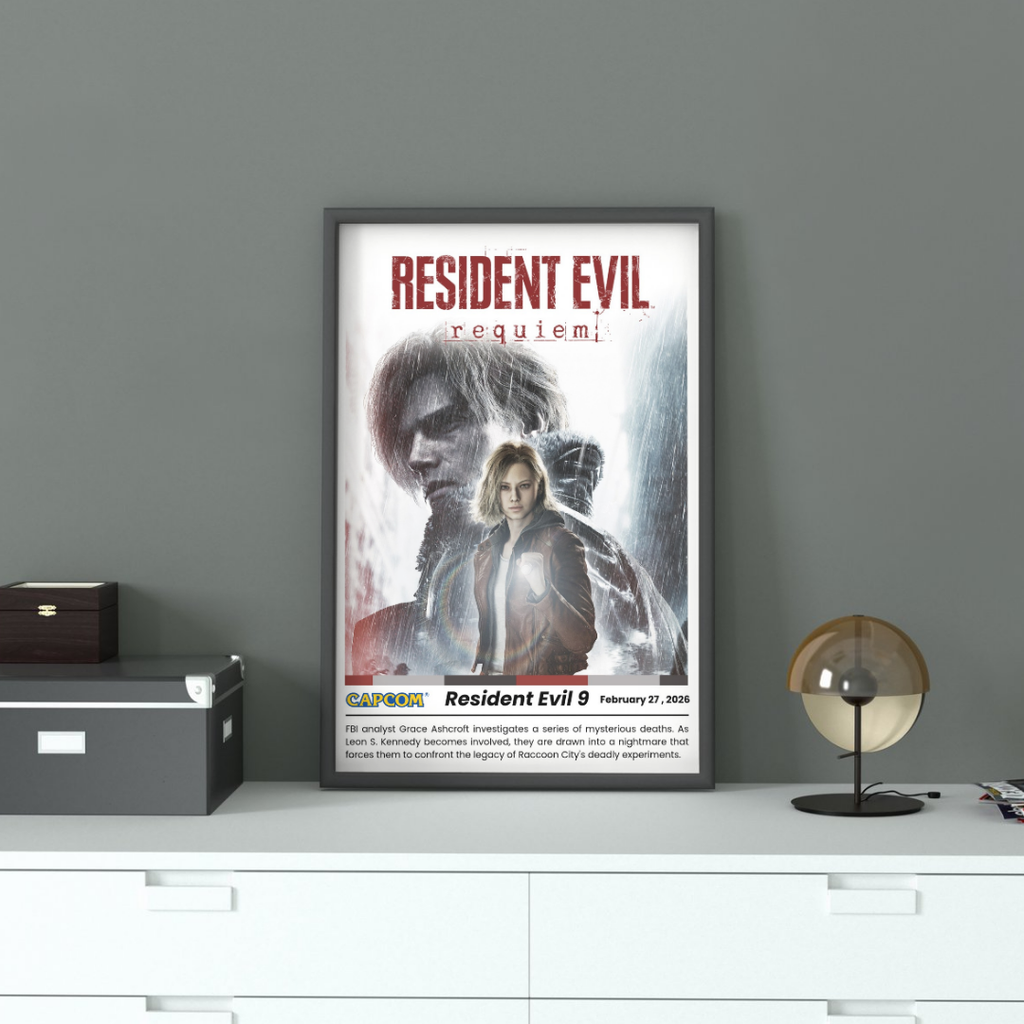 Resident Evil Requiem  - A3 Poster