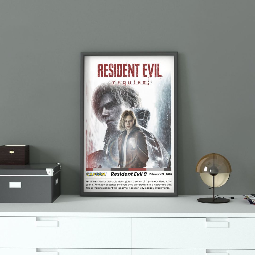 Resident Evil Requiem  - A3 Poster