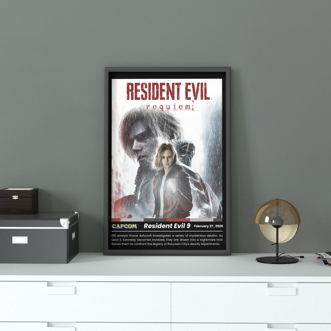 Resident Evil Requiem  - A3 Poster