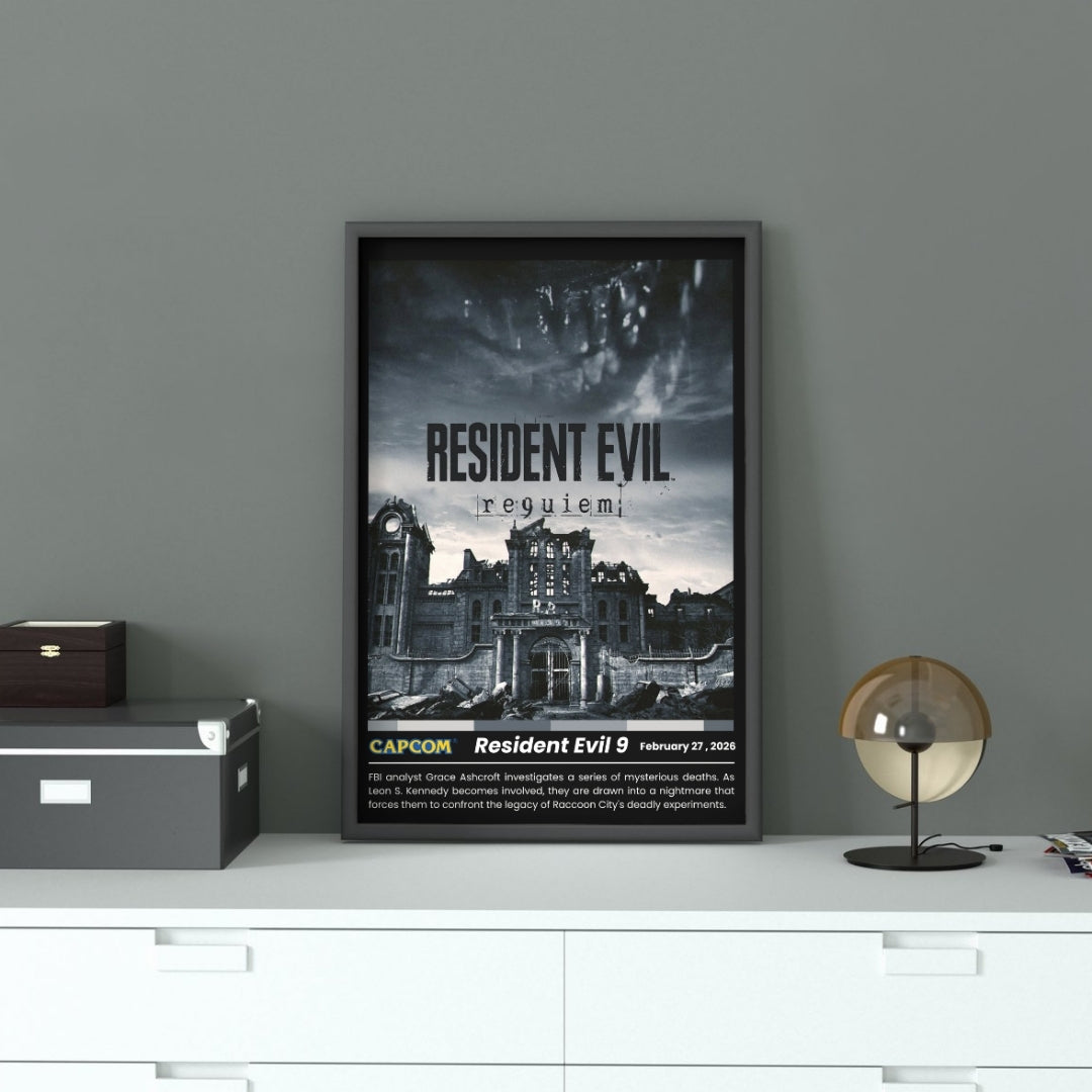 Resident Evil Requiem  - A3 Poster