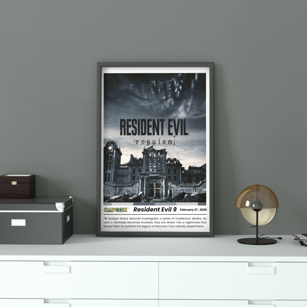 Resident Evil Requiem  - A3 Poster