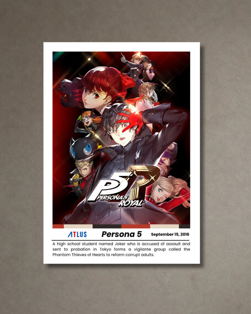 Persona 5 - A3 Poster