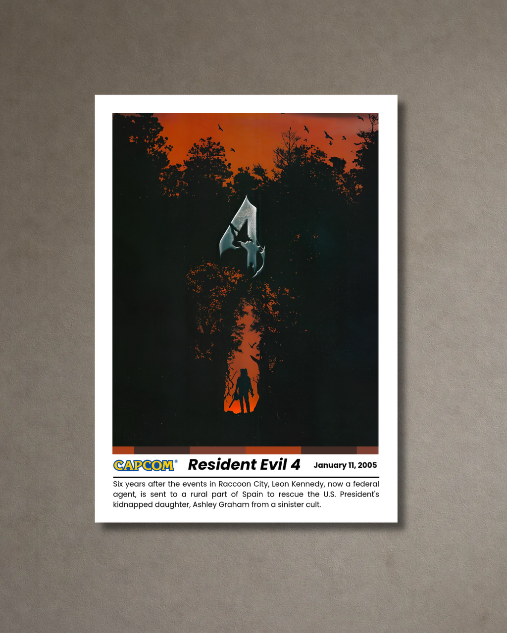 Resident Evil 4  - A3 Poster