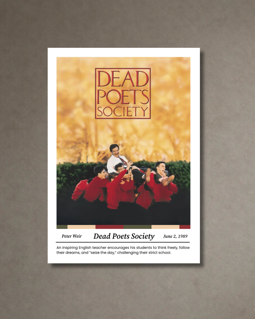 Dead Poets Society - A3 Poster