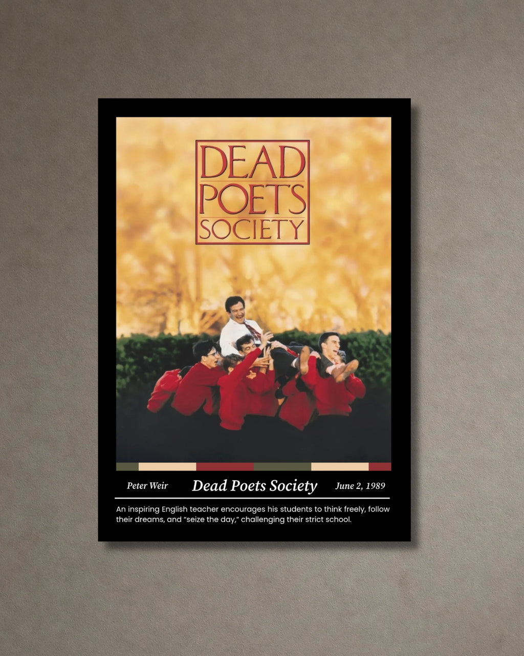 Dead Poets Society - A3 Poster