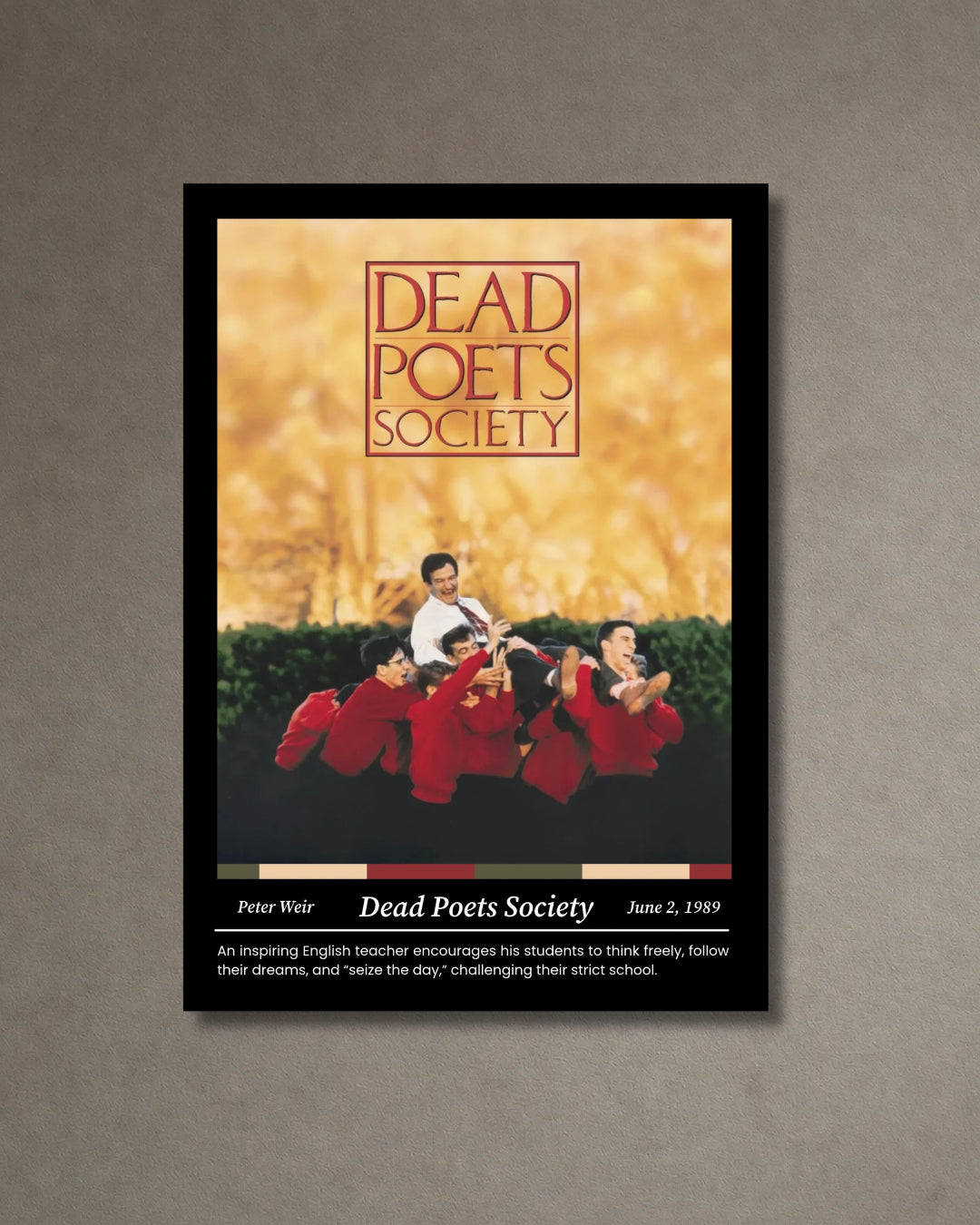 Dead Poets Society - A3 Poster